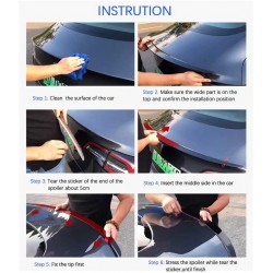 Tesla Model 3 Takaspoileri