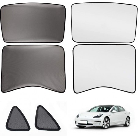Tesla Model 3 aurinkosuoja