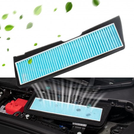 Tesla Model 3 ilmansuodatin ilmanotto aukkoon