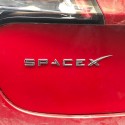 Tesla Model SpaceX logo