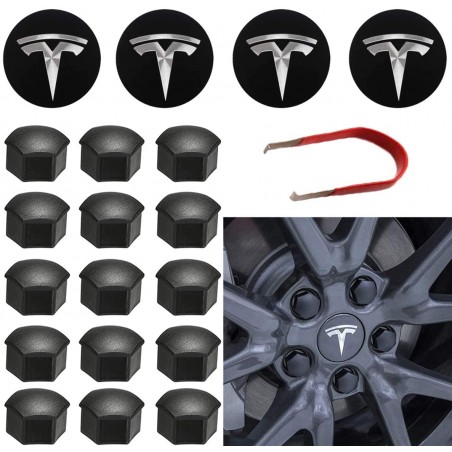 Tesla pultin suojat + keskiöt
