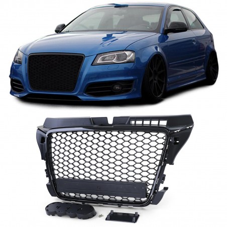 Audi A3 08-12 maski musta