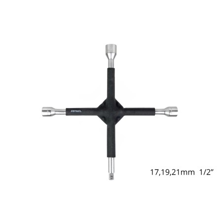 Ristikkoavain kumipinnoite