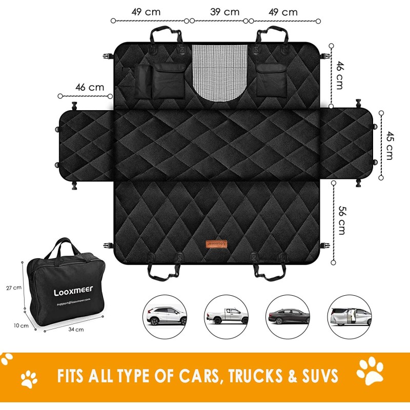 Suoja autoon dog car seat cover