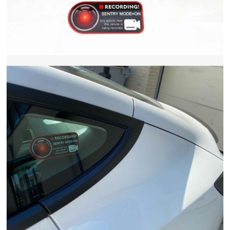 Tesla Model S/3/X/Y Sentry Mode Warning