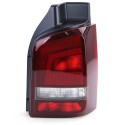 VW T5 takavalot smoke vaalea