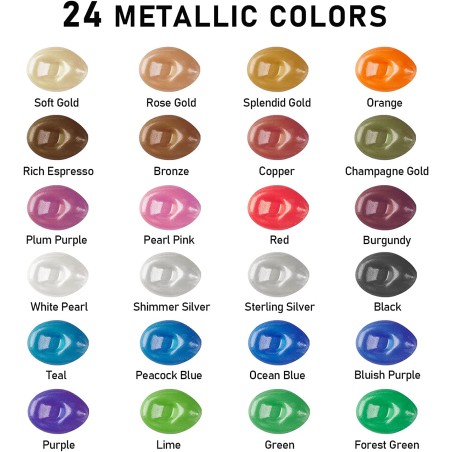 Kynäruisku maalisetti 24x60ml