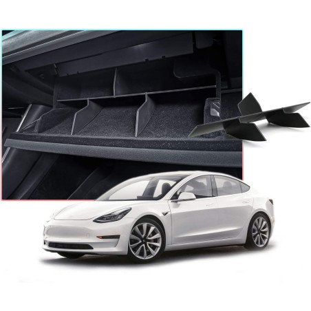 Tesla Model 3 hansikaslokerot