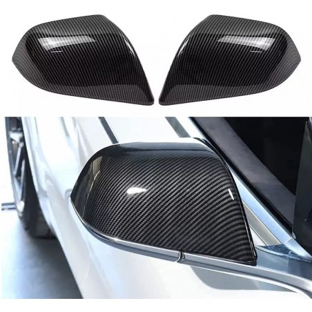 Tesla Model Y peilinkuoret carbon
