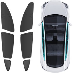 Tesla Model 3 ikkunasuojat 6kpl