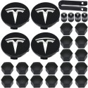 Tesla keskiökupit ja suojat