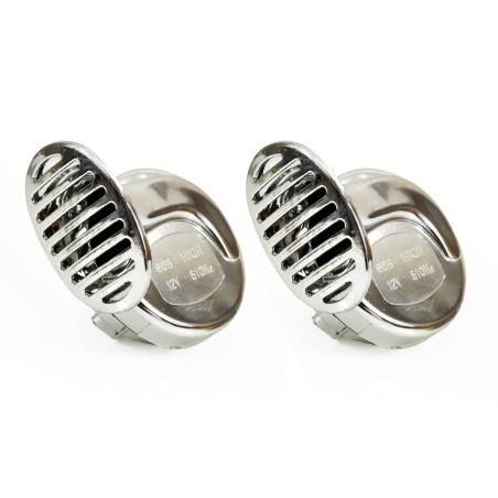 Äänimerkki 2kpl kromi