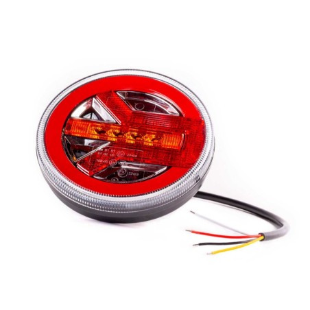 Takavalo LED pyöreä