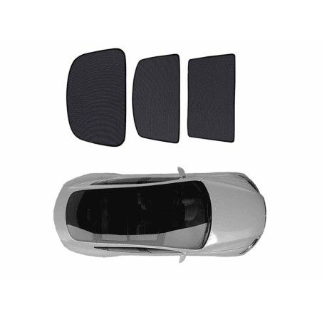 Tesla model S aurinkosuojat