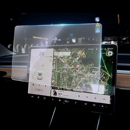 Tesla model X-S kosketusnäytönsuoja