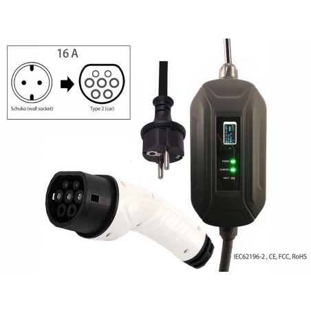 Sähköauton latausasema 16A