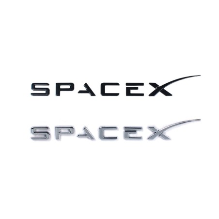 Tesla Model SpaceX logo