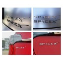 Tesla Model SpaceX logo