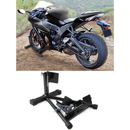 Moottoripyörän kuljetusteline