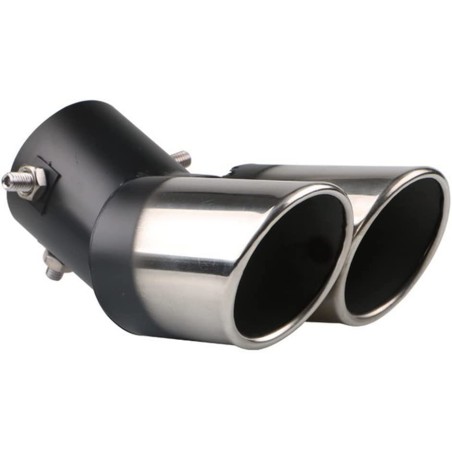 Pakoputken pää tupla 2x63