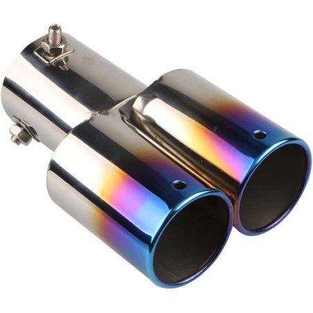 Pakoputken ulostulopää tupla