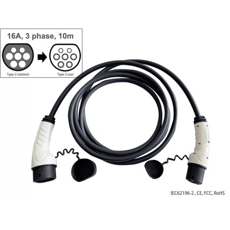 LATAUSKAAPELI 10m -type 2 - 3vaihe