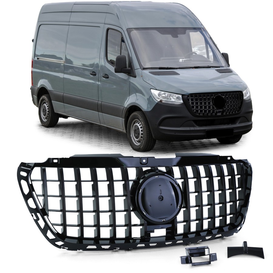 Mercedes maski W907 Sprinter black