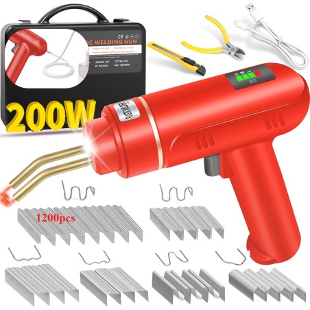 Muovihitsauskone 200W ladattava