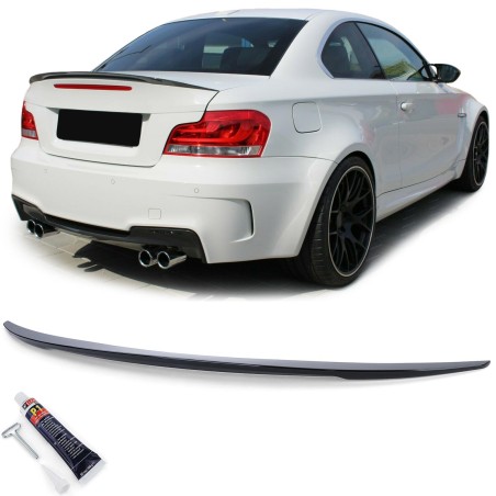 BMW takaspoileri E82 Coupé musta