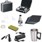 Ajovalojen kiilloitussarja hartsilla + laukku