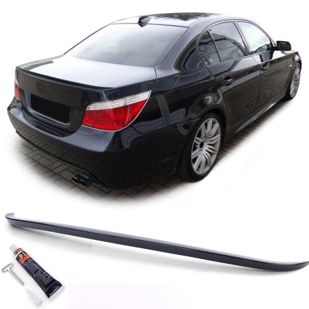 BMW E60 takaspoileri musta