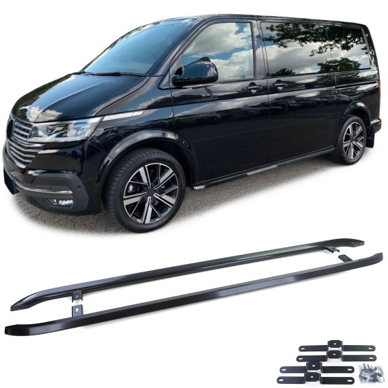 VW transporter kylkiputket VW T5 T6 musta