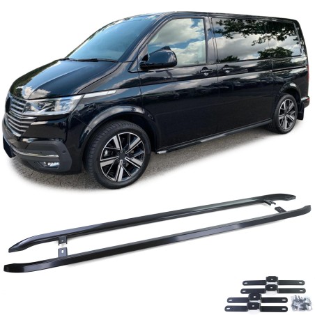 VW transporter kylkiputket VW T5 T6 musta