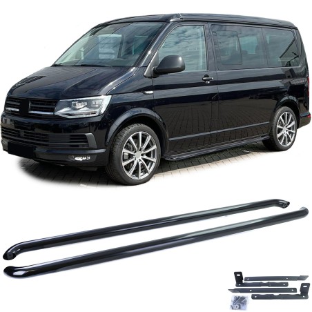 VW transporter kylkiputket VW T5 T6 T6.1 musta