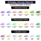 Kynäruiskumaali värisetti 54+6