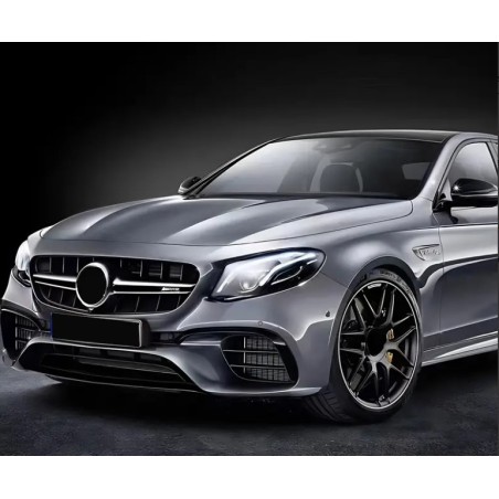 MB E W213 maski black-kromi