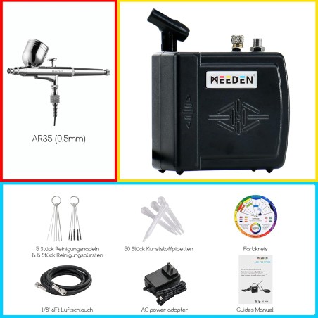 Airbrush set ja maalit