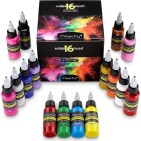 Kynäruiskumaali värisetti 16