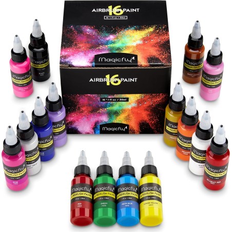 Kynäruiskumaali värisetti 16