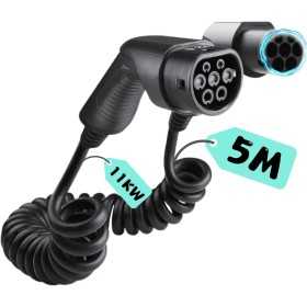 Sähköauton latauskaapeli Type2 11kW kierre 5m