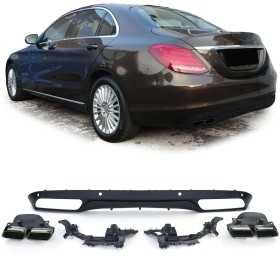 MB W205 Takadiffuusori + putkenpäät
