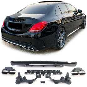 MB C W205 Takadiffuusori + putkenpäät
