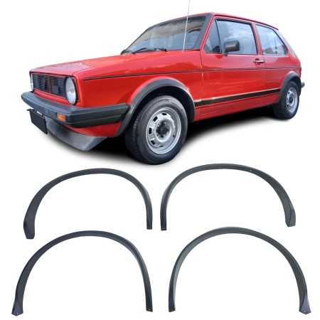VW Golf 1 lokasuojan levikkeet