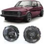 VW Golf 1 ajovalot musta