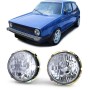 VW Golf 1 ajovalot chrome