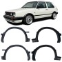 VW Golf 2 lokasuojan levikkeet
