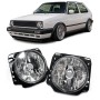 VW Golf 2 ajovalot chrome