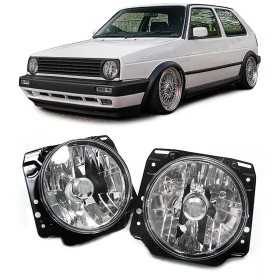VW Golf 2 ajovalot chrome