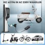 Type 2 to Schuko Adapter