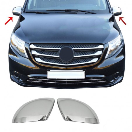 MB Vito W447 Peilin kromikuoret (ABS)
